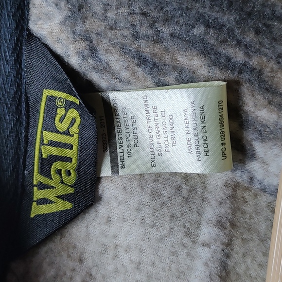 Fleece Jacket WALLS Mens Hunting Camouflage Full Zip Pockets Lightweight - Mediu - Picture 8 of 11